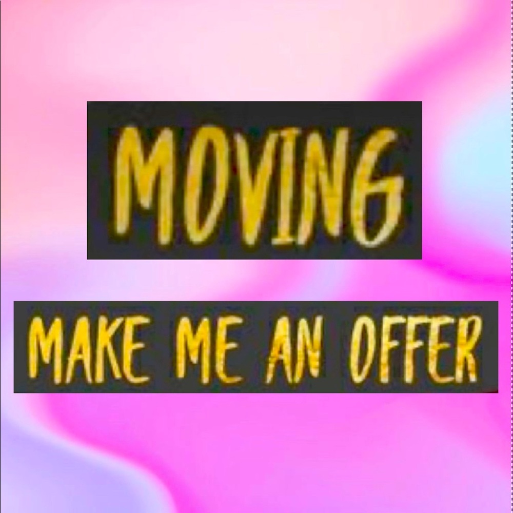 Moving! Make an Offer!